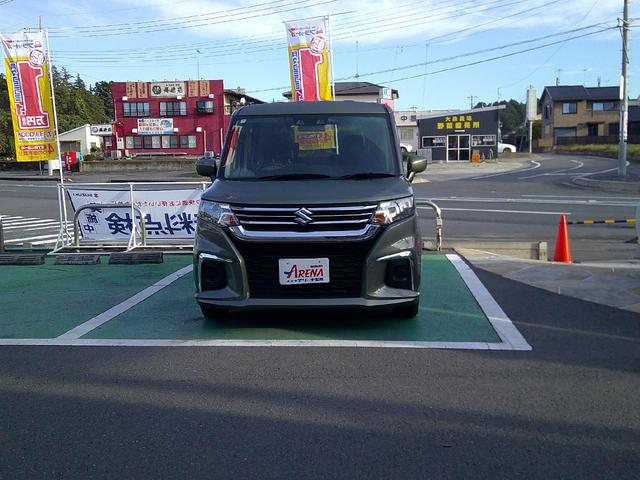 ソリオ G ETC バックカメラ TV 両側スライドドア クリアランスソナー レーンアシスト 衝突被害軽減システム スマートキー 電動格納ミラー CVT 盗難防止システム 衝突安全ボディ ABS ESC CD(13枚目)