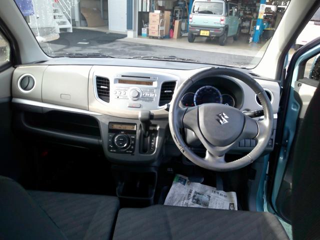 ワゴンＲ 　ＦＸ　スマートキー　アイドリングストップ　ベンチシート　ＣＶＴ　ＣＤ　ミュージックプレイヤー接続可　アルミホイール　エアコン　パワーステアリング　パワーウィンドウ（2枚目）