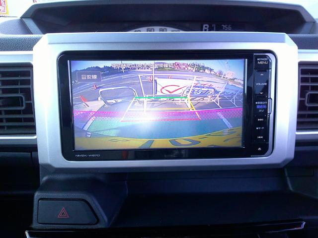 ウェイク Ｌ　ＳＡＩＩ　バックカメラ　両側電動スライドドア　ナビ　ＴＶ　衝突被害軽減システム　スマートキー　アイドリングストップ　電動格納ミラー　ベンチシート　ＣＶＴ　盗難防止システム　ＡＢＳ　ＥＳＣ　ＣＤ　ＵＳＢ（4枚目）