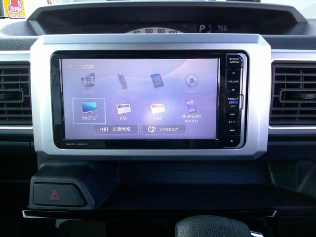 ウェイク Ｌ　ＳＡＩＩ　バックカメラ　両側電動スライドドア　ナビ　ＴＶ　衝突被害軽減システム　スマートキー　アイドリングストップ　電動格納ミラー　ベンチシート　ＣＶＴ　盗難防止システム　ＡＢＳ　ＥＳＣ　ＣＤ　ＵＳＢ（5枚目）