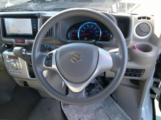 エブリイワゴン PZターボスペシャル ドライブレコーダー ETC バックカメラ 両側電動スライドドア ナビ TV クリアランスソナー 衝突被害軽減システム HID スマートキー ベンチシート AT 盗難防止システム ABS ESC CD(3枚目)