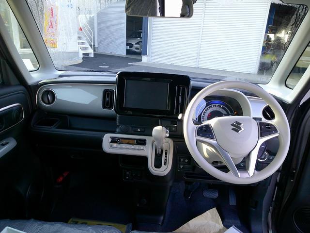 ワゴンRスマイル ハイブリッドX 両側電動スライドドア クリアランスソナー レーンアシスト 衝突被害軽減システム LEDヘッドランプ スマートキー アイドリングストップ シートヒーター ベンチシート CVT 盗難防止システム ABS(2枚目)