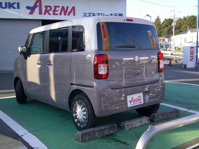 ワゴンRスマイル ハイブリッドX 両側電動スライドドア クリアランスソナー レーンアシスト 衝突被害軽減システム LEDヘッドランプ スマートキー アイドリングストップ シートヒーター ベンチシート CVT 盗難防止システム ABS(12枚目)