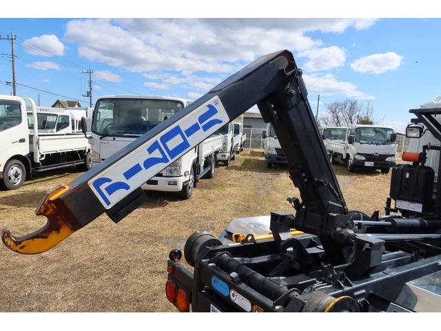 エルフトラック 　アームロール　新明和　ツインホイスト　積載２０００ｋｇ（35枚目）