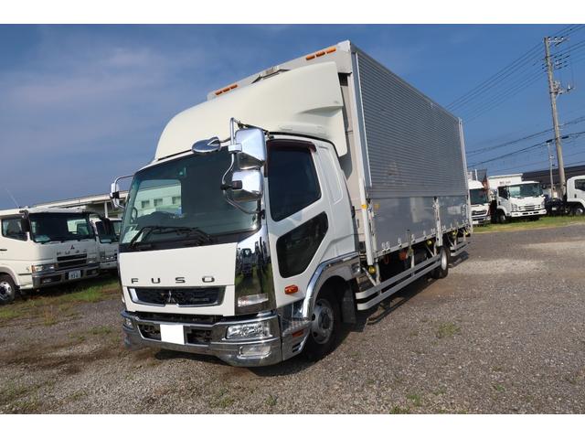 ファイター 　ワイドアルミウイング車　ＰＧ付　ラッシング３段　床フック１０個　内寸２３７０×６２２０　Ｈ２５５０　ゲート付１５６０×２４２０　積載１９００ｋｇ（3枚目）