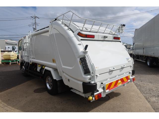 エルフトラック 　新明和　ワイドプレスパッカー車　６．０立米　積載２７００ｋｇ　汚水タンク付　連続スイッチ付（5枚目）
