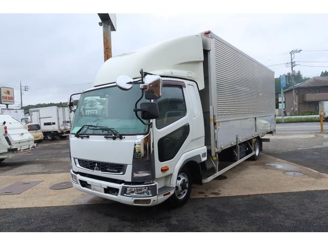 ファイター 　ワイドアルミウイング車　ラッシング２段　床フック５対　内寸６２００×２４００　Ｈ２４００　門高２２９０　門幅２２８０（3枚目）