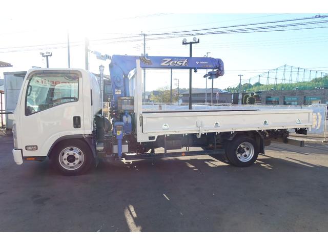 エルフトラック 　ワイド超ロング３段ラジコンクレーン　２．９３ｔ吊り　オートマ車　荷台内寸４２５０×２０８０（4枚目）