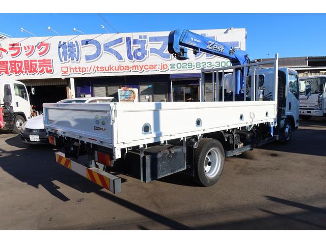 エルフトラック 　ワイド超ロング３段ラジコンクレーン　２．９３ｔ吊り　オートマ車　荷台内寸４２５０×２０８０（8枚目）