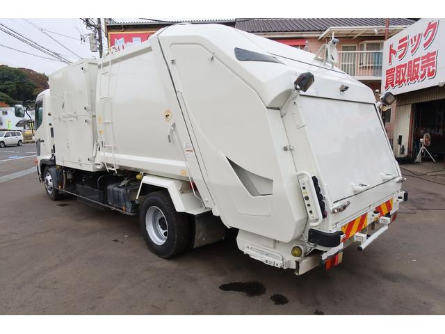 ヒノレンジャー 　極東　プレスパッカー車　６．２立米　連続スイッチ付　汚水タンク付（5枚目）