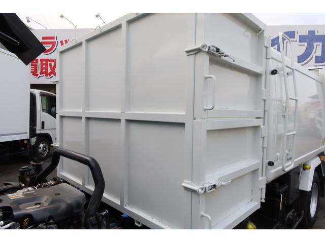エルフトラック 新明和 ワイド 巻き込みパッカー車 5.8立米 汚水タンク付 連続スイッチ付(46枚目)