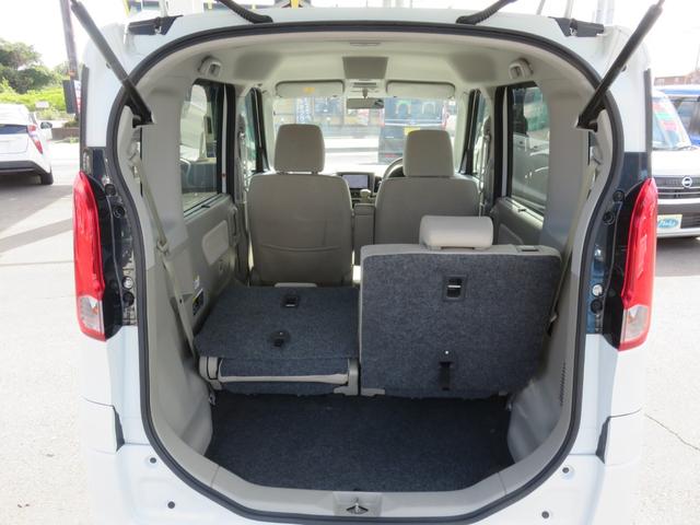 スペーシア Ｘ　ＳＤナビゲーション　ワンセグＴＶ　両側スライド片側電動ドア　ベンチシート　フルフラット　ＥＴＣ車載器　運転席助手席エアバック　アイドリンクストップ　衝突安全ボディ　スマートキー　プッシュスタート（31枚目）
