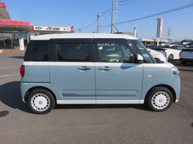 ムーヴキャンバス ストライプスＧ　ＳＤナビゲーション　フルセグＴＶ　Ｂｌｕｅｔｏｏｔｈ対応　バックカメラ　ＬＥＤヘッドライト　シートヒーター　ＥＴＣ　両側パワースライドドア　車線逸脱警報　アイドリングストップ　衝突軽減ブレーキ（40枚目）