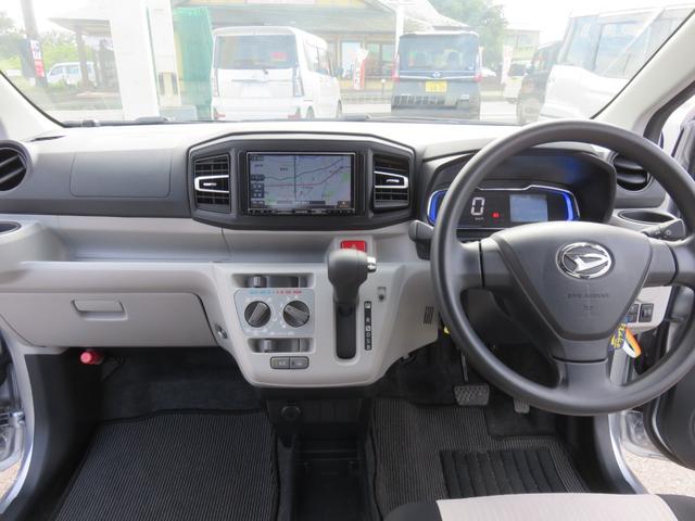 ミライース Ｘ　ＳＡＩＩＩ　ＳＤナビゲーション　ワンセグＴＶ　ＬＥＤヘッドライト　運転席助手席エアバック　横滑防止　衝突安全ボディ　オートライト　ＡＢＳ　キーレスエントリー　衝突軽減ブレーキ（12枚目）