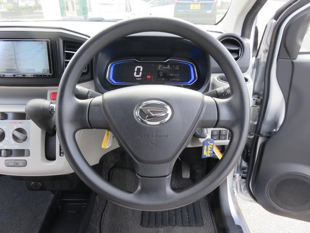 ミライース Ｘ　ＳＡＩＩＩ　ＳＤナビゲーション　ワンセグＴＶ　ＬＥＤヘッドライト　運転席助手席エアバック　横滑防止　衝突安全ボディ　オートライト　ＡＢＳ　キーレスエントリー　衝突軽減ブレーキ（13枚目）