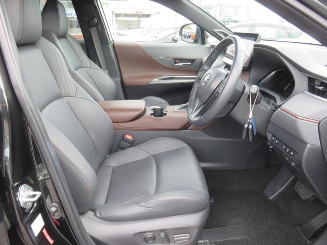 ハリアーハイブリッド Ｚ　レザーパッケージ　メモリーナビゲーション　フルセグＴＶ　Ｂｌｕｅｔｏｏｔｈ対応　全方位カメラ　クルーズコントロール　ＬＥＤヘッドライト　レザーシート　シートヒーター　シートクーラー　ＥＴＣ車載器　モデリスタエアロ（10枚目）