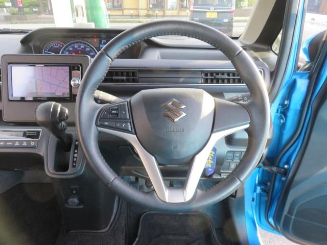ワゴンＲ ハイブリッドＦＺ　ＳＤナビゲーション　フルセグＴＶ　Ｂｌｕｅｔｏｏｔｈ対応　ＬＥＤヘッドライト　ＥＴＣ車載器　横滑り防止　衝突安全ボディ　アイドリングストップ　シートヒーター　スマートキー　衝突軽減ブレーキ（13枚目）