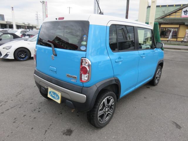 ハスラー X SDナビゲーション フルセグTV Bluetooth対応 ETC車載器 運転席助手席エアバック シートヒーター アイドリングストップ 衝突安全ボディ スマートキー プッシュスタート 衝突軽減ブレーキ(42枚目)