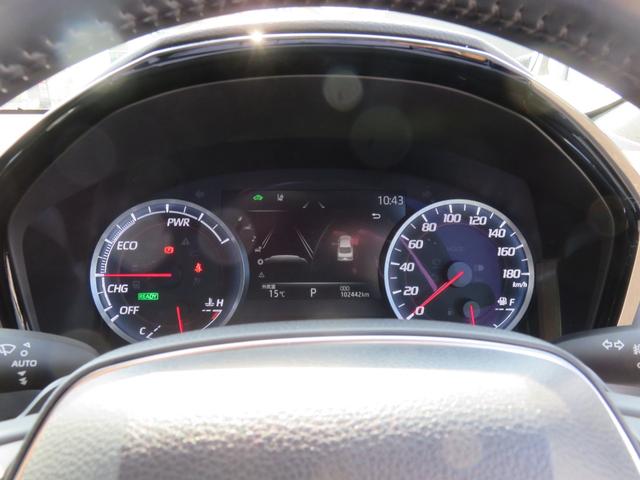 クラウンハイブリッド Ｓ　メモリーナビゲーション　フルセグＴＶ　Ｂｌｕｅｔｏｏｔｈ対応　バックカメラ　ＬＥＤヘッドライト　クルーズコントロール　ＥＴＣ車載器　パワーシート　アイドリングストップ　スマートキー　衝突軽減ブレーキ（18枚目）