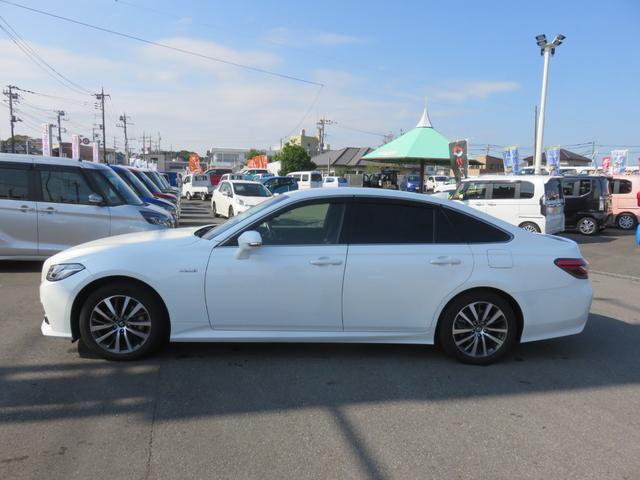 クラウンハイブリッド Ｓ　メモリーナビゲーション　フルセグＴＶ　Ｂｌｕｅｔｏｏｔｈ対応　バックカメラ　ＬＥＤヘッドライト　クルーズコントロール　ＥＴＣ車載器　パワーシート　アイドリングストップ　スマートキー　衝突軽減ブレーキ（38枚目）