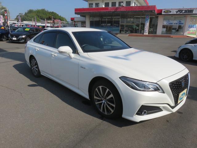 クラウンハイブリッド Ｓ　メモリーナビゲーション　フルセグＴＶ　Ｂｌｕｅｔｏｏｔｈ対応　バックカメラ　ＬＥＤヘッドライト　クルーズコントロール　ＥＴＣ車載器　パワーシート　アイドリングストップ　スマートキー　衝突軽減ブレーキ（39枚目）