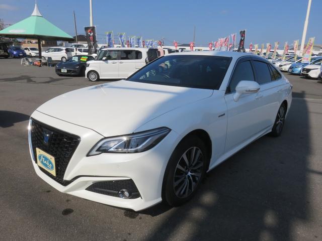 クラウンハイブリッド Ｓ　メモリーナビゲーション　フルセグＴＶ　Ｂｌｕｅｔｏｏｔｈ対応　バックカメラ　ＬＥＤヘッドライト　クルーズコントロール　ＥＴＣ車載器　パワーシート　アイドリングストップ　スマートキー　衝突軽減ブレーキ（40枚目）