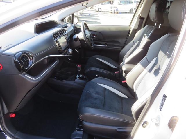 アクア G G’s SDナビゲーション フルセグTV Bluetooth対応 バックカメラ LEDヘッドライト クルーズコントロール ETC車載器 衝突安全ボディ スマートキー プッシュスタート 衝突軽減ブレーキ(8枚目)