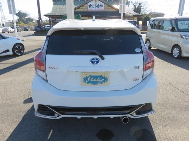 アクア G G’s SDナビゲーション フルセグTV Bluetooth対応 バックカメラ LEDヘッドライト クルーズコントロール ETC車載器 衝突安全ボディ スマートキー プッシュスタート 衝突軽減ブレーキ(40枚目)