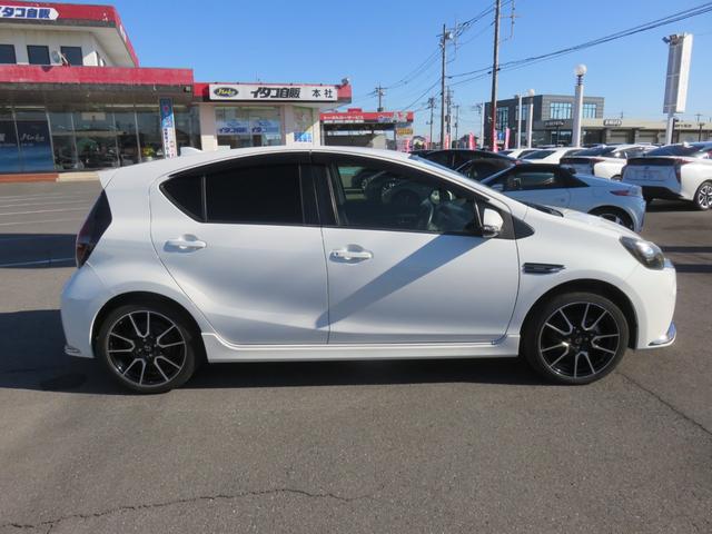 アクア G G’s SDナビゲーション フルセグTV Bluetooth対応 バックカメラ LEDヘッドライト クルーズコントロール ETC車載器 衝突安全ボディ スマートキー プッシュスタート 衝突軽減ブレーキ(41枚目)