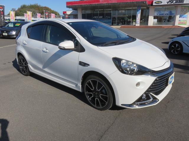 アクア G G’s SDナビゲーション フルセグTV Bluetooth対応 バックカメラ LEDヘッドライト クルーズコントロール ETC車載器 衝突安全ボディ スマートキー プッシュスタート 衝突軽減ブレーキ(43枚目)