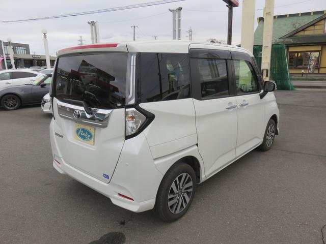 ルーミー カスタムG SDナビゲーション フルセグTV Bluetooth対応 バックカメラ LEDヘッドライト 両側パワースライドドア ETC車載器 アイドリングストップ 衝突安全ボディ スマートキー 衝突軽減ブレーキ(44枚目)