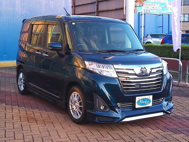 ルーミー カスタムG アイドリング 両側電動SD LEDヘット バックビューモニター Bluetoothオーディオ シートヒータ Aライト フルフラット 地デジ スマートキー メモリナビ 衝突安全ボディ オートエアコン(10枚目)