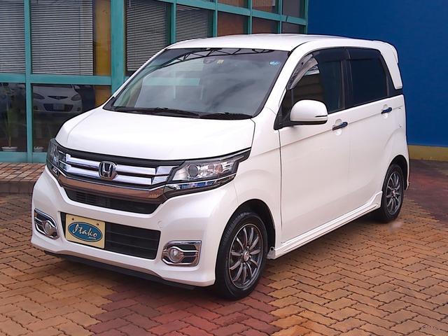 Ｎ－ＷＧＮカスタム Ｇ・Ａパッケージ　ＡＷ　追突被害軽減ブレーキ　フロントベンチシート　ＡＵＴＯエアコン　衝突安全ボディ　助手席エアバック　メモリナビ　ＡＢＳ　パワーウィンドウ　カーテンエアバック　アイドリングストップ　横滑り防止　ＥＴＣ（8枚目）