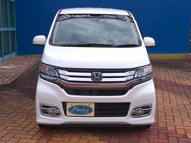 Ｎ－ＷＧＮカスタム Ｇ・Ａパッケージ　ＡＷ　追突被害軽減ブレーキ　フロントベンチシート　ＡＵＴＯエアコン　衝突安全ボディ　助手席エアバック　メモリナビ　ＡＢＳ　パワーウィンドウ　カーテンエアバック　アイドリングストップ　横滑り防止　ＥＴＣ（9枚目）