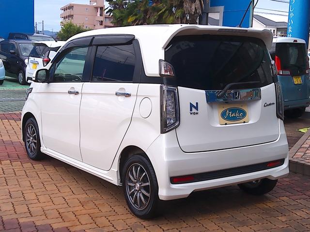 Ｎ－ＷＧＮカスタム Ｇ・Ａパッケージ　ＡＷ　追突被害軽減ブレーキ　フロントベンチシート　ＡＵＴＯエアコン　衝突安全ボディ　助手席エアバック　メモリナビ　ＡＢＳ　パワーウィンドウ　カーテンエアバック　アイドリングストップ　横滑り防止　ＥＴＣ（13枚目）