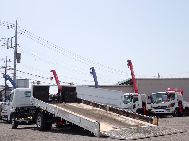 キャンター 車両積載車　セーフティーローダー　農機具運搬車　５Ｍ　自動道板　積載２０００（2枚目）