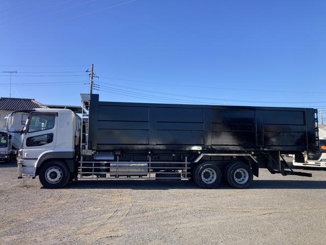 スーパーグレート ベースグレード ☆土砂禁深ダンプ☆積載10000kg☆荷台内寸:幅230×長915×高171=36立米☆3ペダル7速☆電格ミラー☆集中ロック☆ETC☆2デフ☆寝台付☆12800ccターボ☆1R22.5☆極東開発(17枚目)