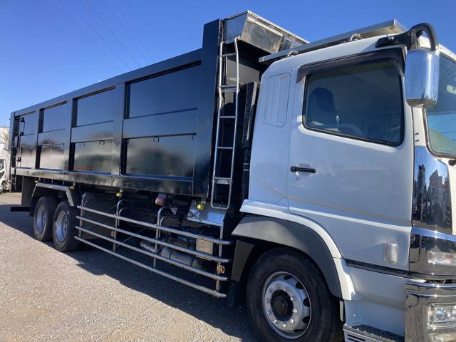 スーパーグレート ベースグレード ☆土砂禁深ダンプ☆積載10000kg☆荷台内寸:幅230×長915×高171=36立米☆3ペダル7速☆電格ミラー☆集中ロック☆ETC☆2デフ☆寝台付☆12800ccターボ☆1R22.5☆極東開発(29枚目)