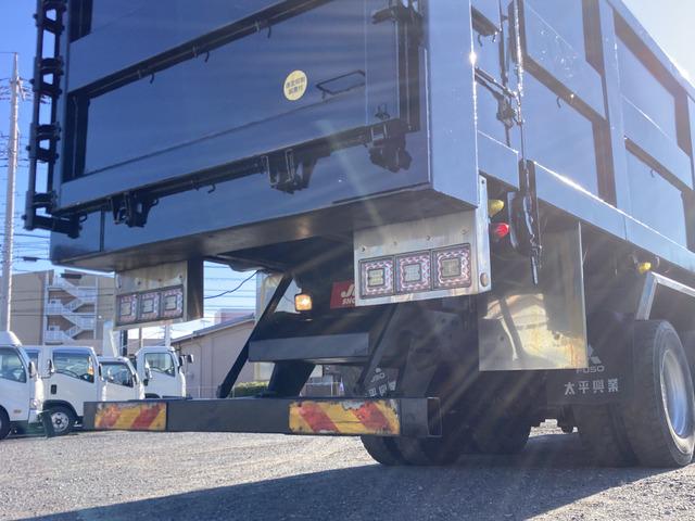 スーパーグレート ベースグレード ☆土砂禁深ダンプ☆積載10000kg☆荷台内寸:幅230×長915×高171=36立米☆3ペダル7速☆電格ミラー☆集中ロック☆ETC☆2デフ☆寝台付☆12800ccターボ☆1R22.5☆極東開発(32枚目)