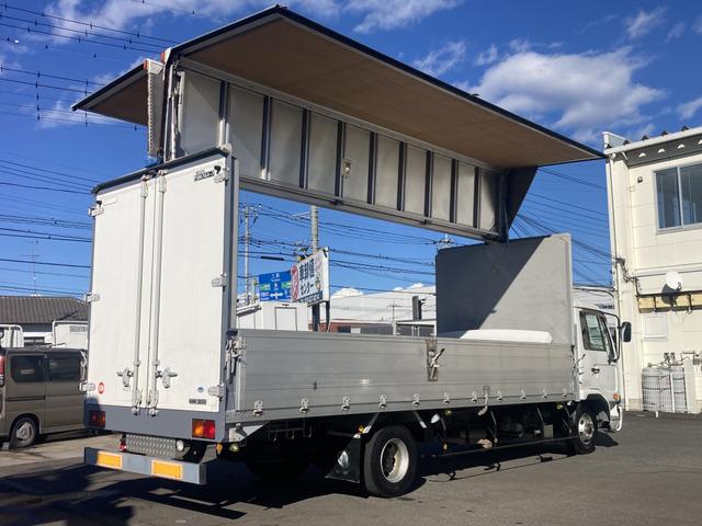 コンドル ベースグレード ☆アルミウイング☆ワイドキャビン☆積載3200kg☆荷台内寸:幅241×長623×高232☆3ペダル6速☆電格ミラー☆集中ロック☆ETC☆バックカメラ☆6400ccターボ☆ラッシングレール☆HID(2枚目)