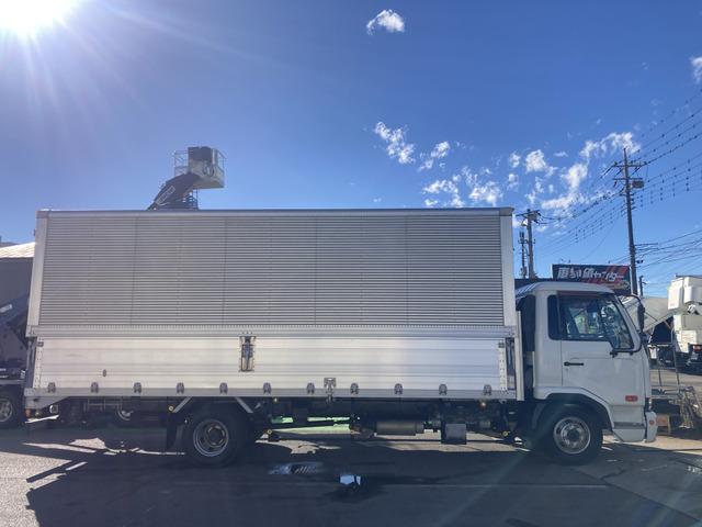 コンドル ベースグレード ☆アルミウイング☆ワイドキャビン☆積載3200kg☆荷台内寸:幅241×長623×高232☆3ペダル6速☆電格ミラー☆集中ロック☆ETC☆バックカメラ☆6400ccターボ☆ラッシングレール☆HID(7枚目)