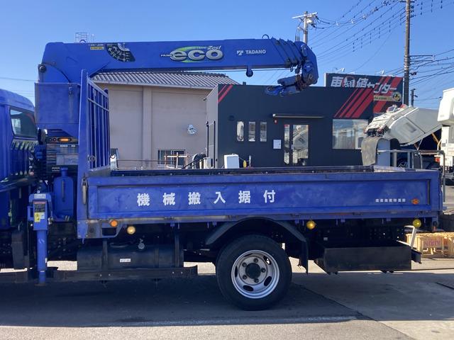 キャンター 　☆ダブルキャブクレーン☆ワイドロング☆ラジコン付☆フックイン☆２．９３ｔ吊り☆積載２３００ｋｇ☆荷台内寸：１９１×３３５☆荷台鉄板張り☆６速ＡＴ☆キーレス☆ＥＴＣ☆バックカメラ☆ドラレコ☆リアクーラー（17枚目）