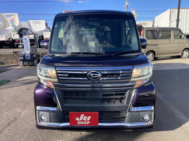 タント カスタムＲＳ　トップエディションＳＡＩＩＩ　☆両側パワスラ☆スマートアシストＩＩＩ・衝突被害軽減ブレーキ・誤発進抑制装置・車線逸脱警報・オートハイビーム・コーナーセンサー☆シートヒーター☆ハーフレザー☆ＥＴＣ☆バックカメラ☆ＬＥＤ☆タイヤ新品（6枚目）