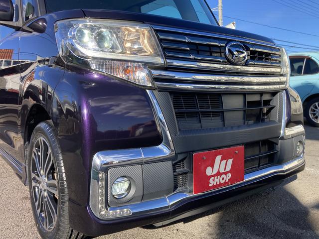 タント カスタムＲＳ　トップエディションＳＡＩＩＩ　☆両側パワスラ☆スマートアシストＩＩＩ・衝突被害軽減ブレーキ・誤発進抑制装置・車線逸脱警報・オートハイビーム・コーナーセンサー☆シートヒーター☆ハーフレザー☆ＥＴＣ☆バックカメラ☆ＬＥＤ☆タイヤ新品（22枚目）