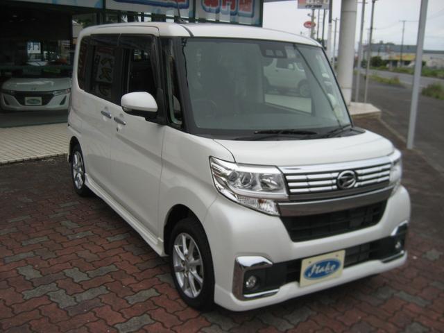 タント カスタムＸ　ＳＡＩＩＩ　ナビ・ＴＶ・ＬＥＤライト・左側パワースライドドア・スマートキー・プッシュスタート・（5枚目）
