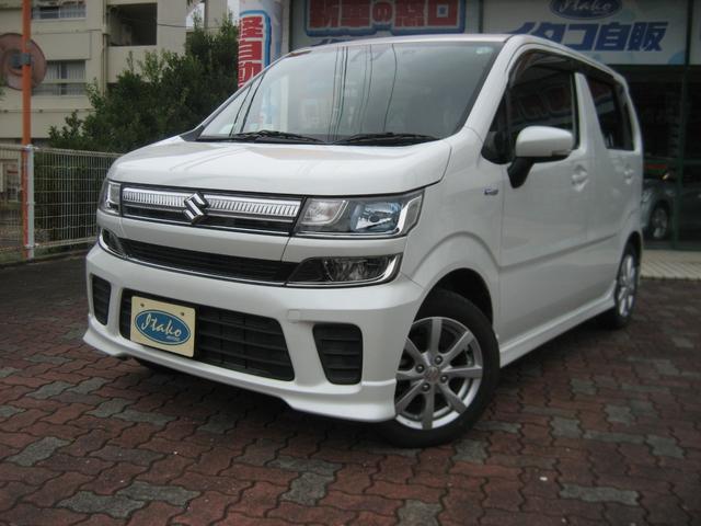 ワゴンＲ ハイブリッドＦＺ　衝突被害軽減ブレーキ・ナビ・フルセグ・ＥＴＣ・ドライブレコーダー・ＤＶＤ・Ｂｌｕｅｔｏｏｔｈ・スマートキー・プッシュスタート（2枚目）