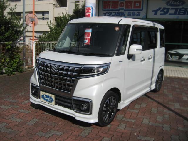 スペーシアカスタム ハイブリッドXS ナビ・フルセグ・バックカメラ・両側パワースライドドア・クルーズコントロール・DVD・前後ドラレコ・Bluetooth・スマートキー・プッシュスタート(3枚目)