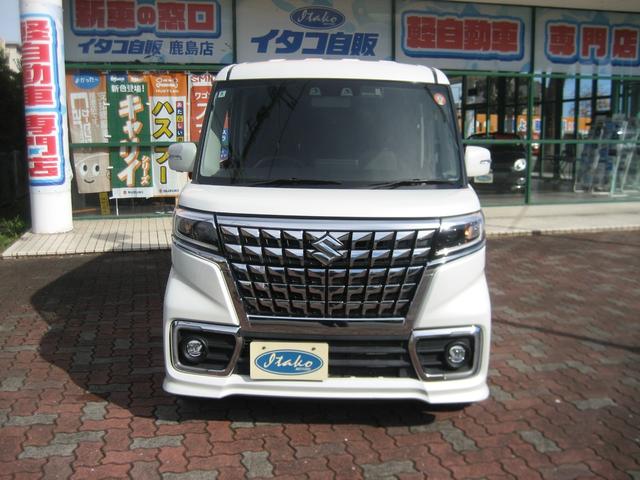 スペーシアカスタム ハイブリッドXS ナビ・フルセグ・バックカメラ・両側パワースライドドア・クルーズコントロール・DVD・前後ドラレコ・Bluetooth・スマートキー・プッシュスタート(4枚目)