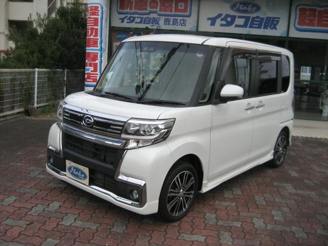 タント カスタムＲＳ　トップエディションＳＡＩＩＩ　スマアシＩＩＩ・ナビ・フルセグ・バックカメラ・ＥＴＣ・シートヒーター・両側パワースライドドア・ドライブレコーダー・ＤＶＤ・スマートキー・プッシュスタート（3枚目）