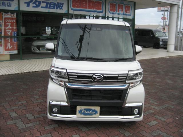 タント カスタムＲＳ　トップエディションＳＡＩＩＩ　スマアシＩＩＩ・ナビ・フルセグ・バックカメラ・ＥＴＣ・シートヒーター・両側パワースライドドア・ドライブレコーダー・ＤＶＤ・スマートキー・プッシュスタート（4枚目）
